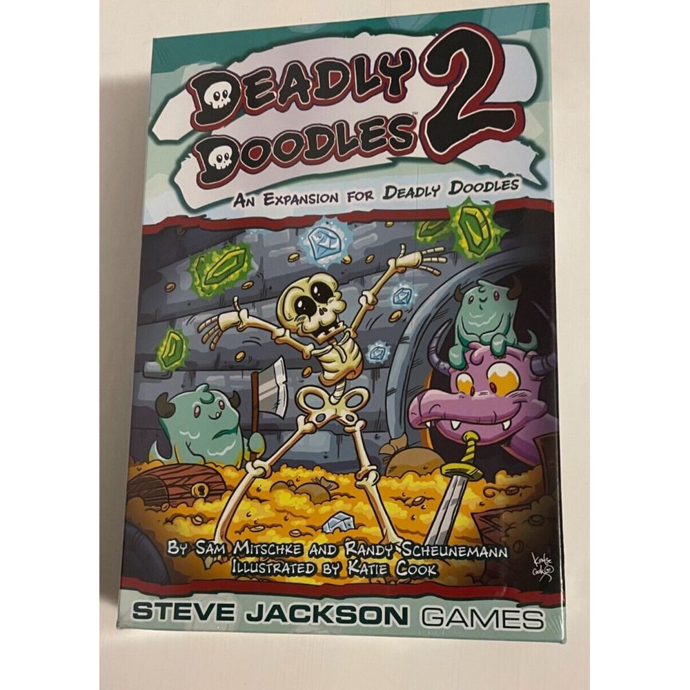 Steve Jackson Games Deadly Doodles 2 Expansion Board Game Multicolor SJG 1399